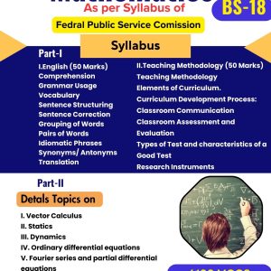 Assistant Professor Mathematics (BS-18) – 2026 Edition