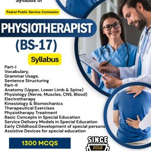FPSC Physiotherapist (BS-17) PDF Book – 2026 Updated