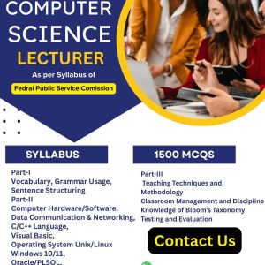 FPSC Lecturer Computer Science PDF Book – 2026 Updated