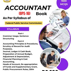 FPSC Accountant (BPS-16) Book — June 2026 Updated By MTW MCQs