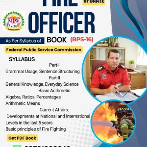 FPSC Fire Officer (BPS-16) Book — June 2026 Updated