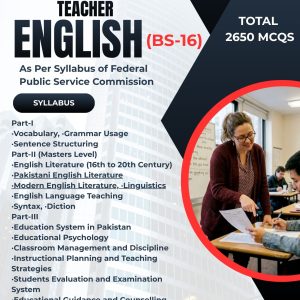 FPSC Senior Elementary Teacher (SET) English (BS-16) Book — June 2026 Updated
