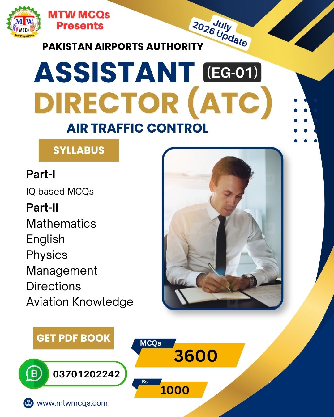 Assistant Director (ATC) (EG-01) Book β July 2026 Updated Edition
