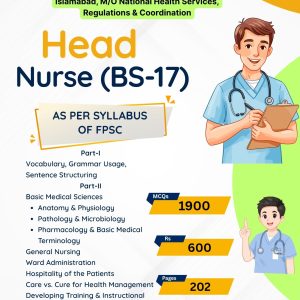 FPSC Head Nurse (BS-17) PDF Book – PIMS Islamabad | September 2026 Updated