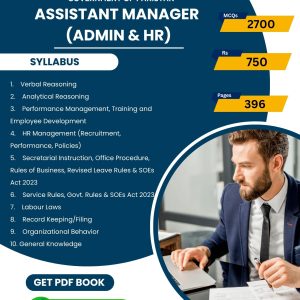 Assistant Manager Admin HR PDF Book – October 2026