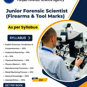 Junior Forensic Scientist (Firearms & Tool Marks)