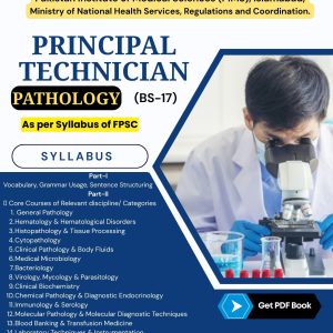 FPSC Principal Technician Pathology (BS-17) PDF Book