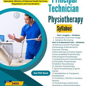 Principal Technician Physiotherapy PDF Book – October 2026 Updated